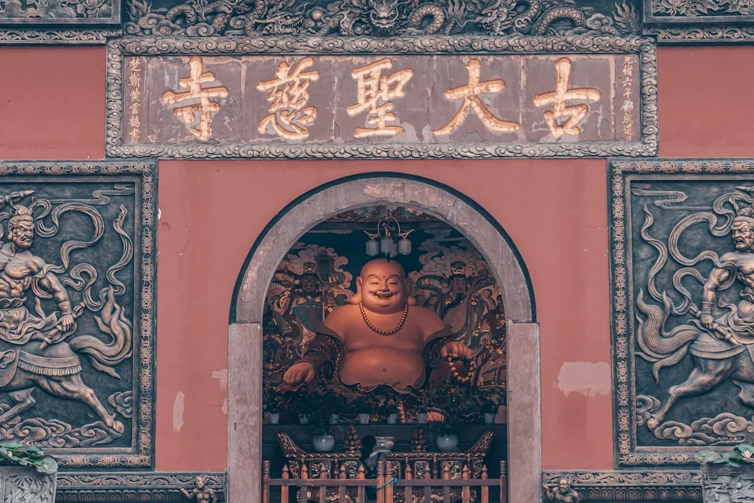 Wenshu Temple in Chengdu with calm courtyards and traditional Buddhist architecture.